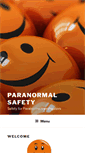 Mobile Screenshot of paranormalsafety.com